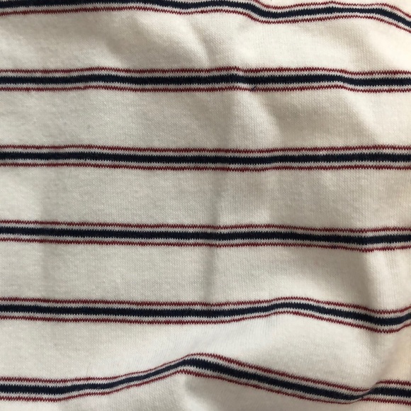 Striped shirt with front tie - Picture 5 of 5